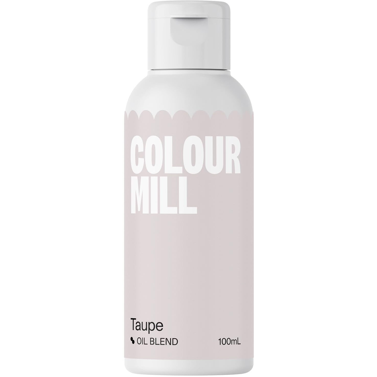 Colour Mill Oil-Based Food Coloring, 100 Milliliters (Taupe)