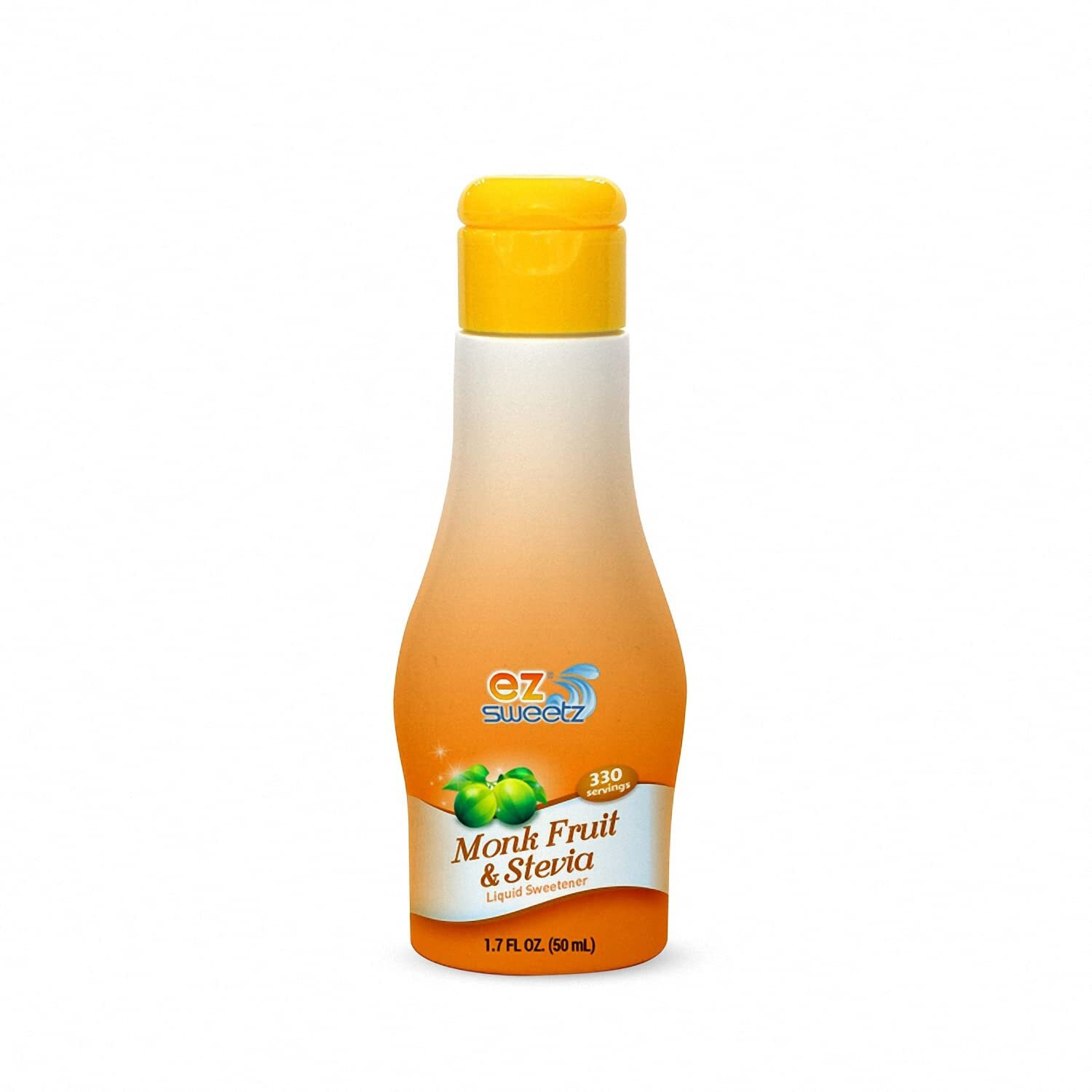 Monk Fruit &Stevia (1.7 Fl Oz - Liquid Sweetener 330 Servings/Bottle| 1Pack)