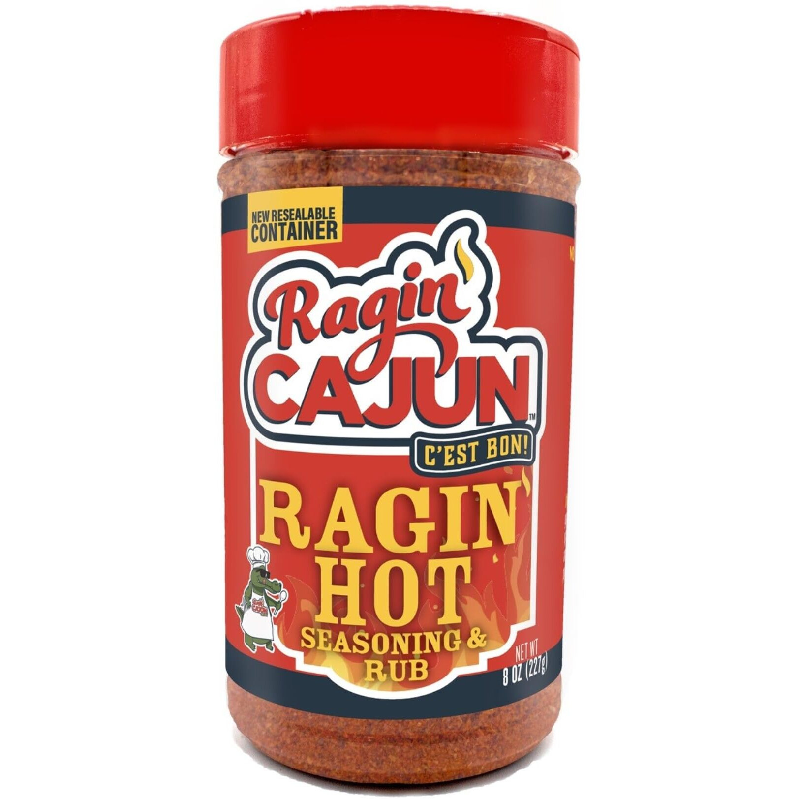 Ragin Hot Cajun Seasoning 8 Oz Ragin' Cajun (Pack Of 1)