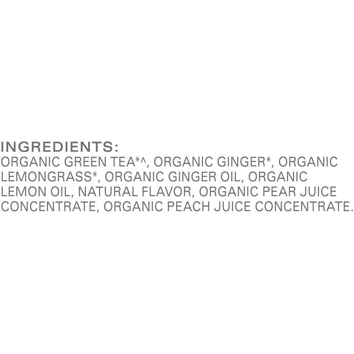 Tazo Organic Green Ginger Tea Bags, Green Tea, 96 Total Tea Bags (16Ct - Pack Of 6)
