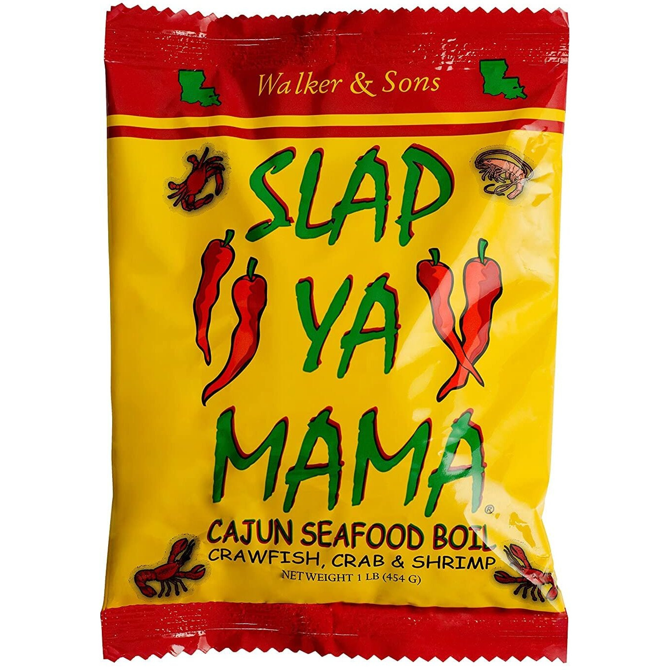 Slap Ya Mama Cajun Seasoning Seafood Boil 1Lb