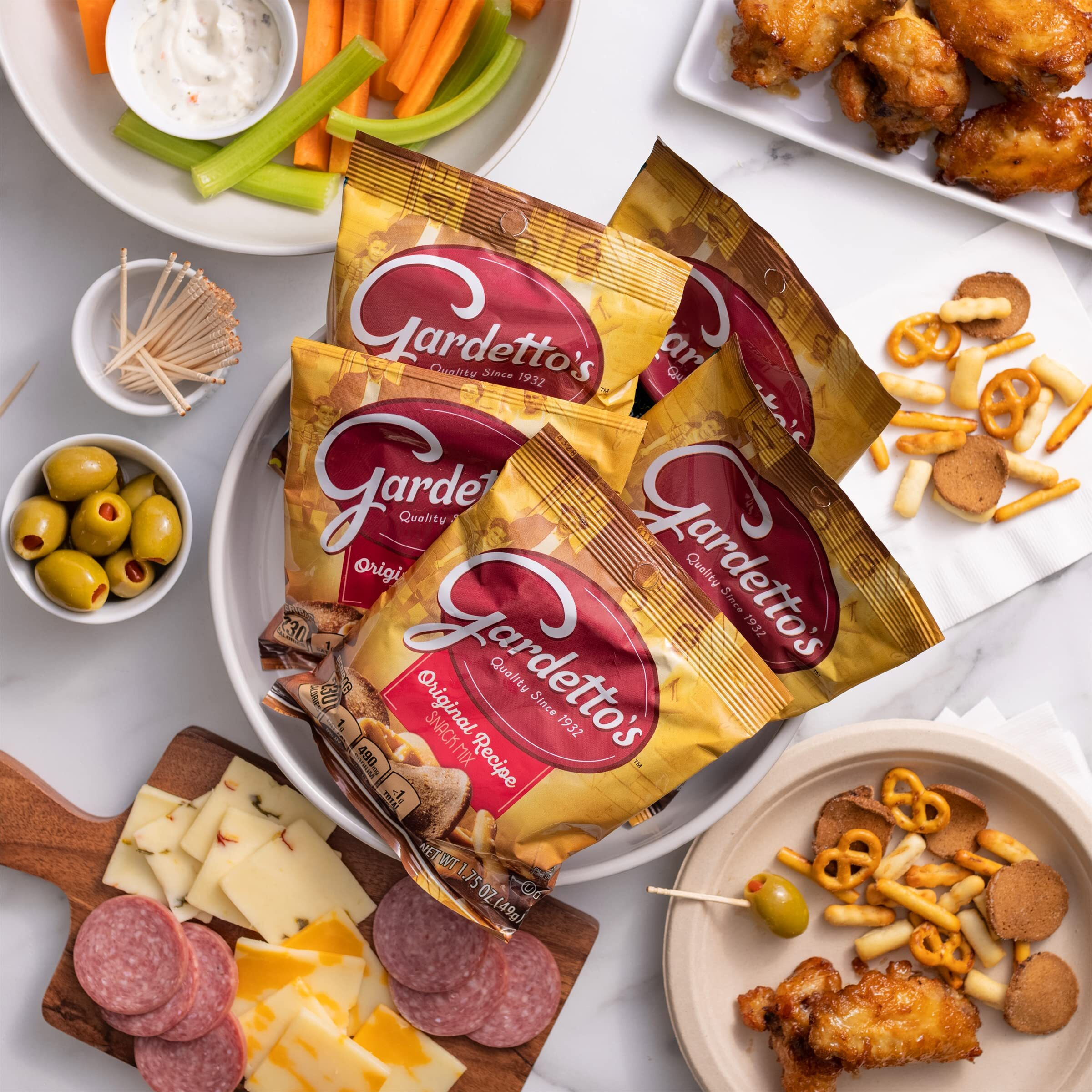 Gardetto's Original Recipe Snack Mix Multipack 17.5 Oz (Pack Of 4)
