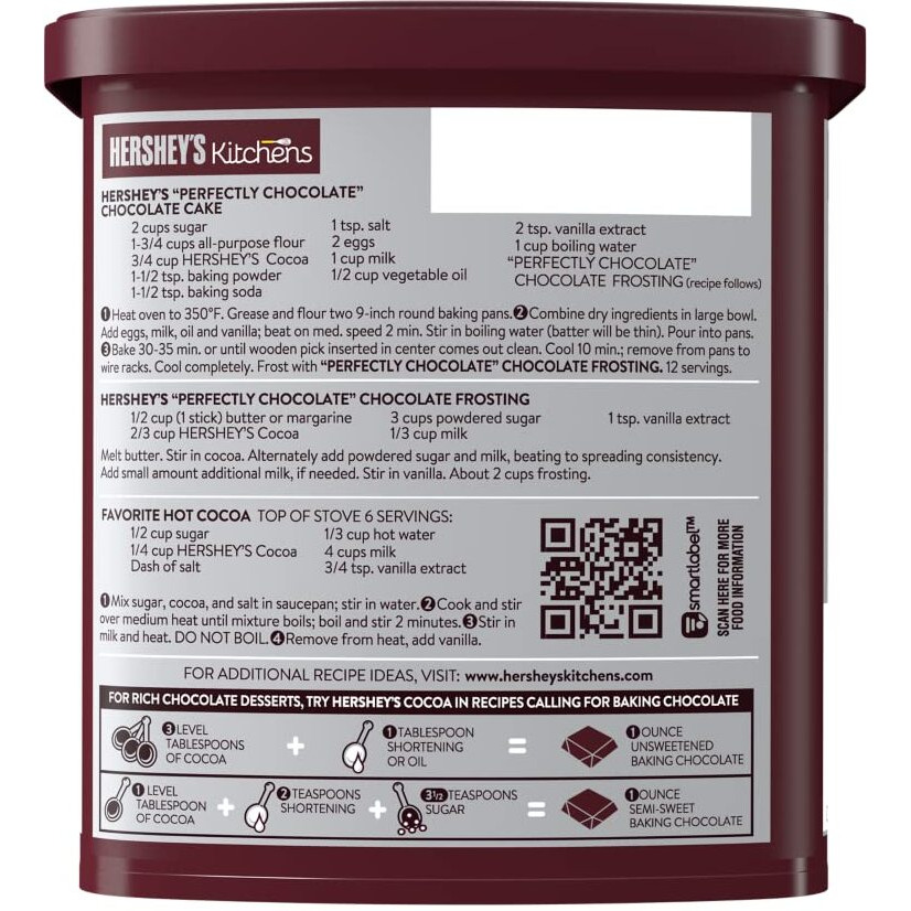 Hershey Baking Cocoa, 3 Pack