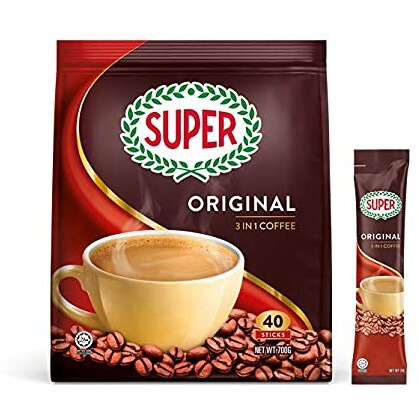 Super Original 3 In 1 Instant Coffee - 800G, 40 Sticks