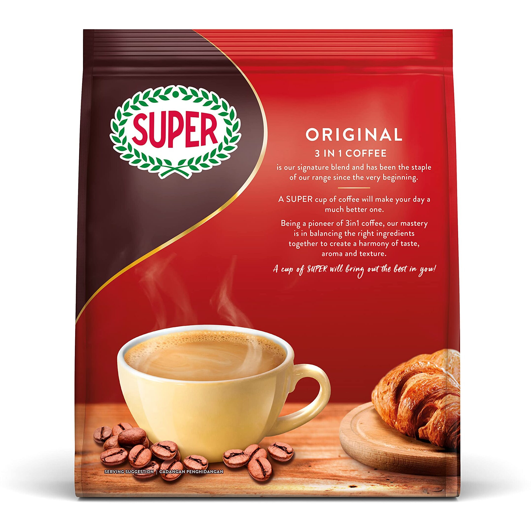 Super Original 3 In 1 Instant Coffee - 800G, 40 Sticks
