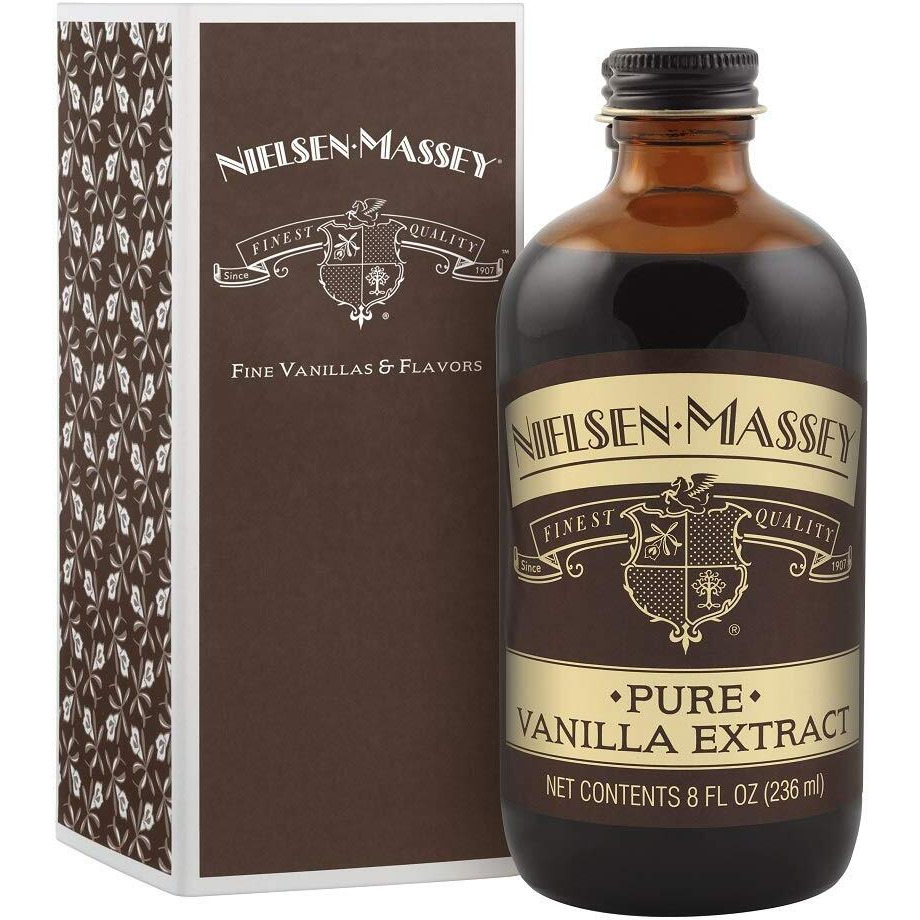 Nielsen-Massey Pure Vanilla Extract For Baking And Cooking, 8 Ounce Bottle