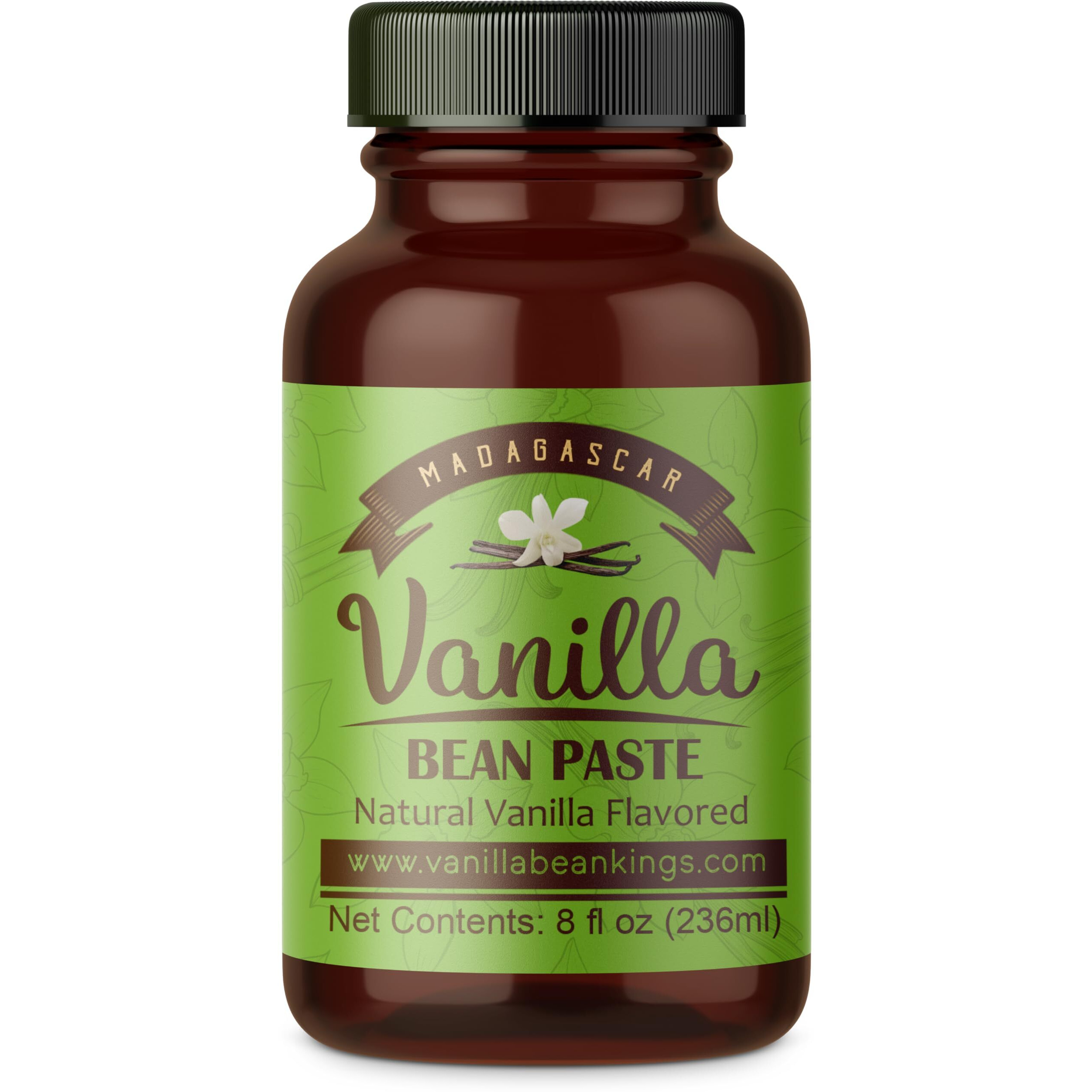 Vanilla Bean Paste For Baking And Cooking - Gourmet Madagascar Bourbon Blend Made With Real Vanilla Seeds - 8 Ounces