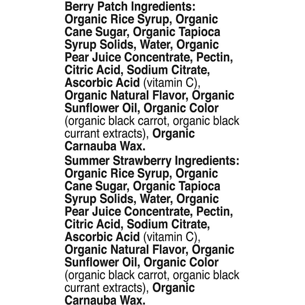 Annie's Fruit Snacks Variety 50 Pack Size Organic Fruit Flavoured Snacks Berry Patch And Summer Strawberry, Pack Of 50 Pouches, No Synthetic Colours, Gelatin Free, Gluten Free, Vegan, Snacks (50 Pack