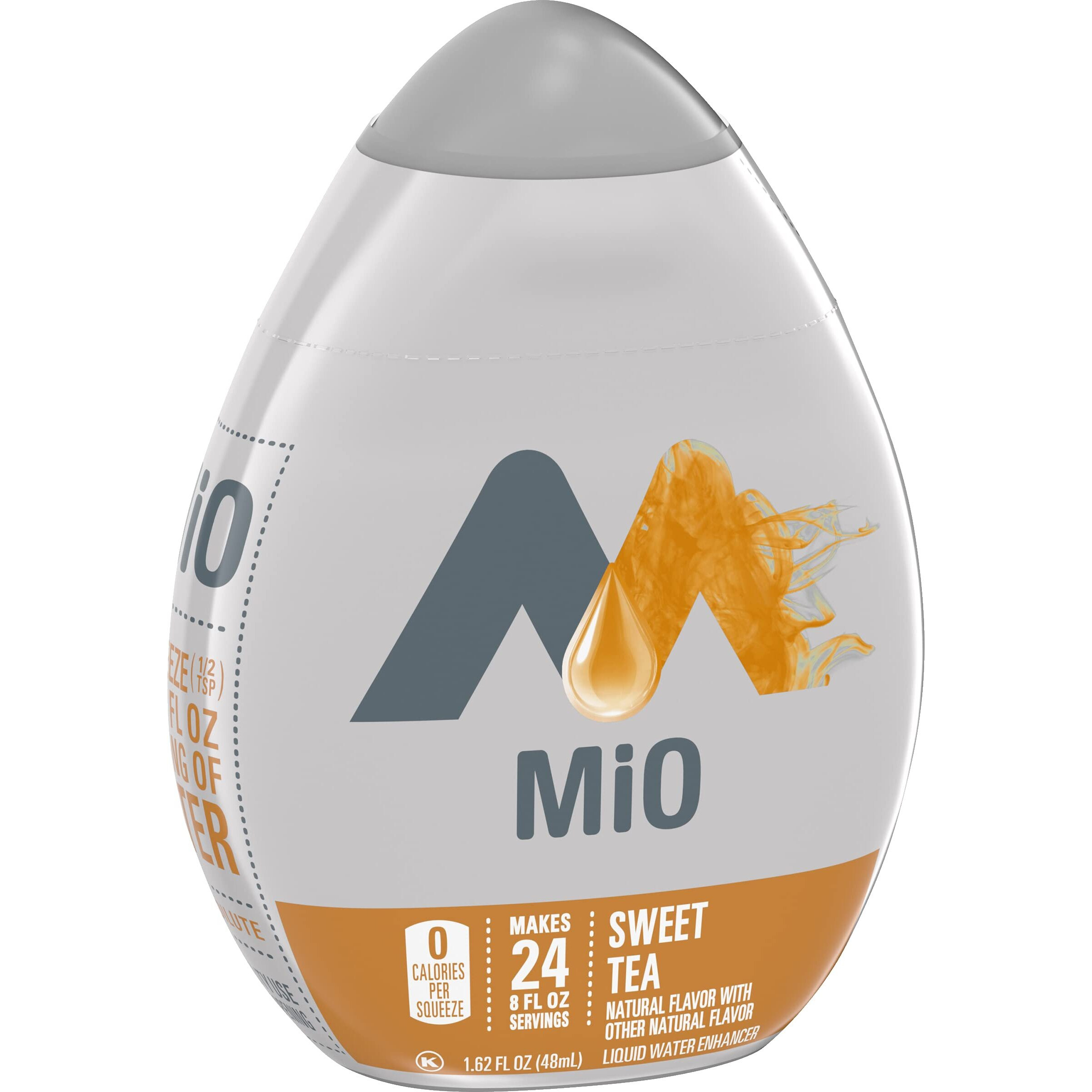 Mio Liquid Water Enhancer - Sweet Tea, Makes 24 Servings + Vitamins, 1.62 Oz Each, (Pack Of 5)