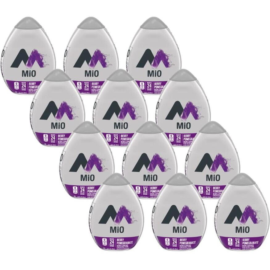 Mio Liquid Water Enhancer, Berry Pomegranate, 1.62 Oz, (Pack Of 12)