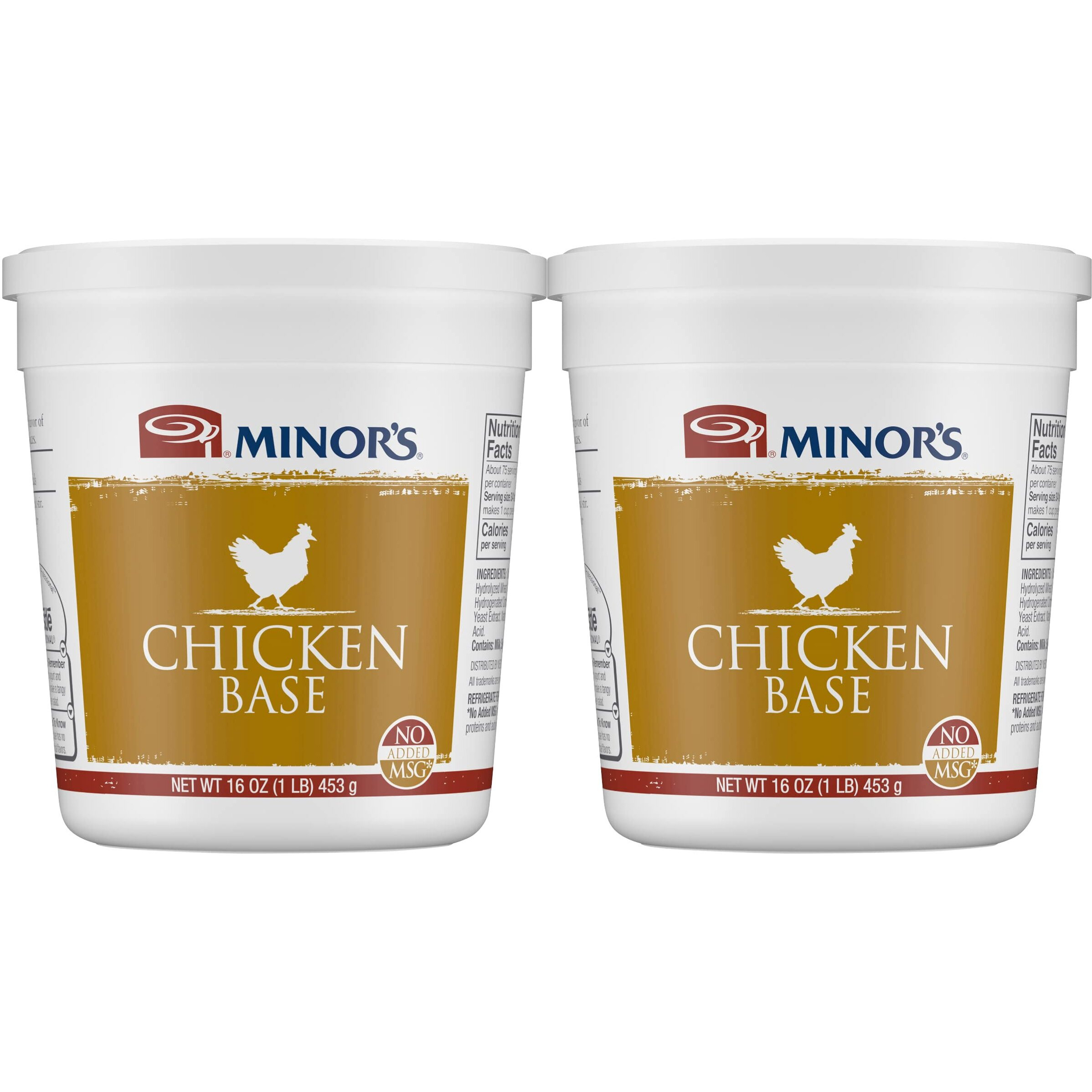 Minor's (Original Formula) Chicken Base - 16 Oz (Pack Of 2)