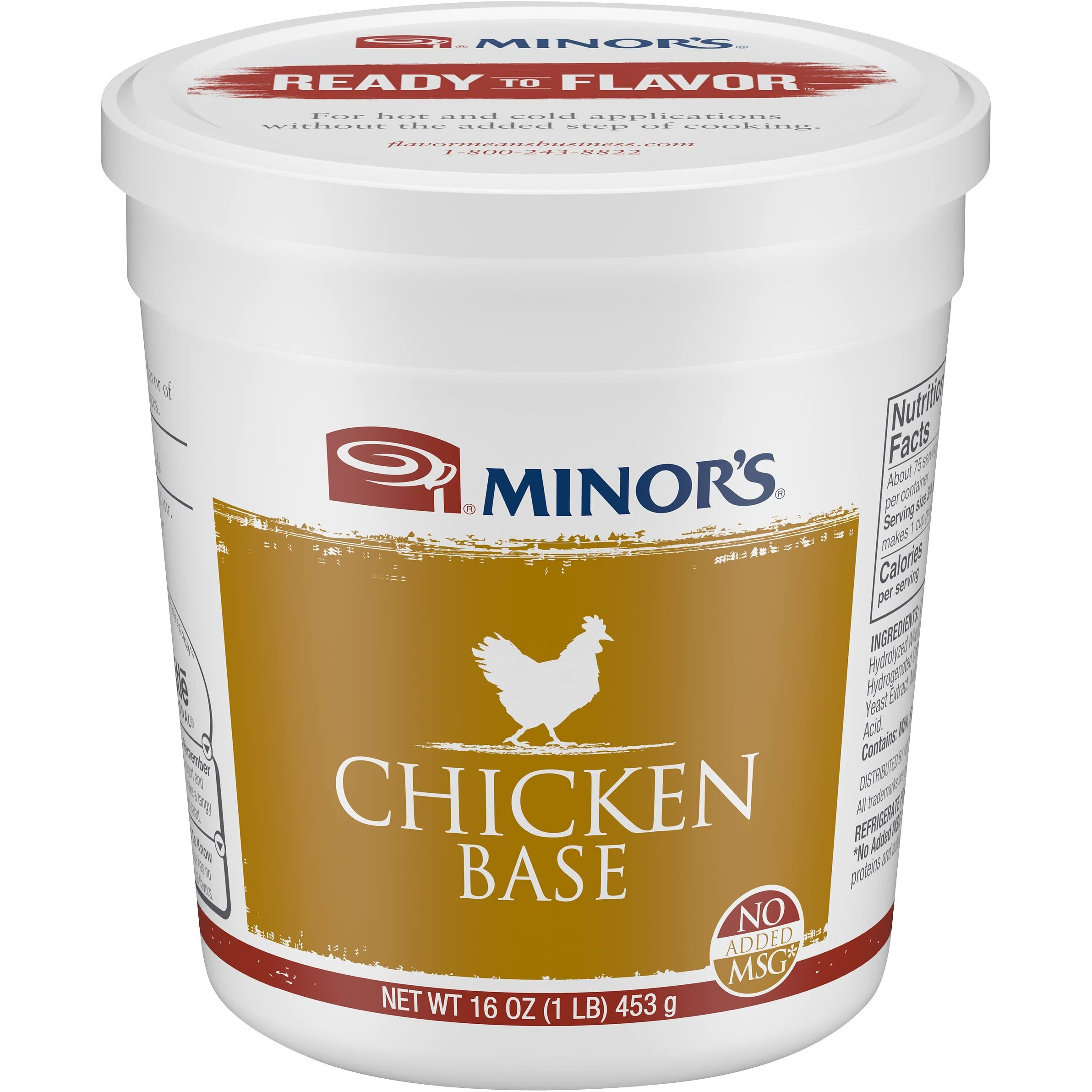 Minor's (Original Formula) Chicken Base - 16 Oz (Pack Of 2)