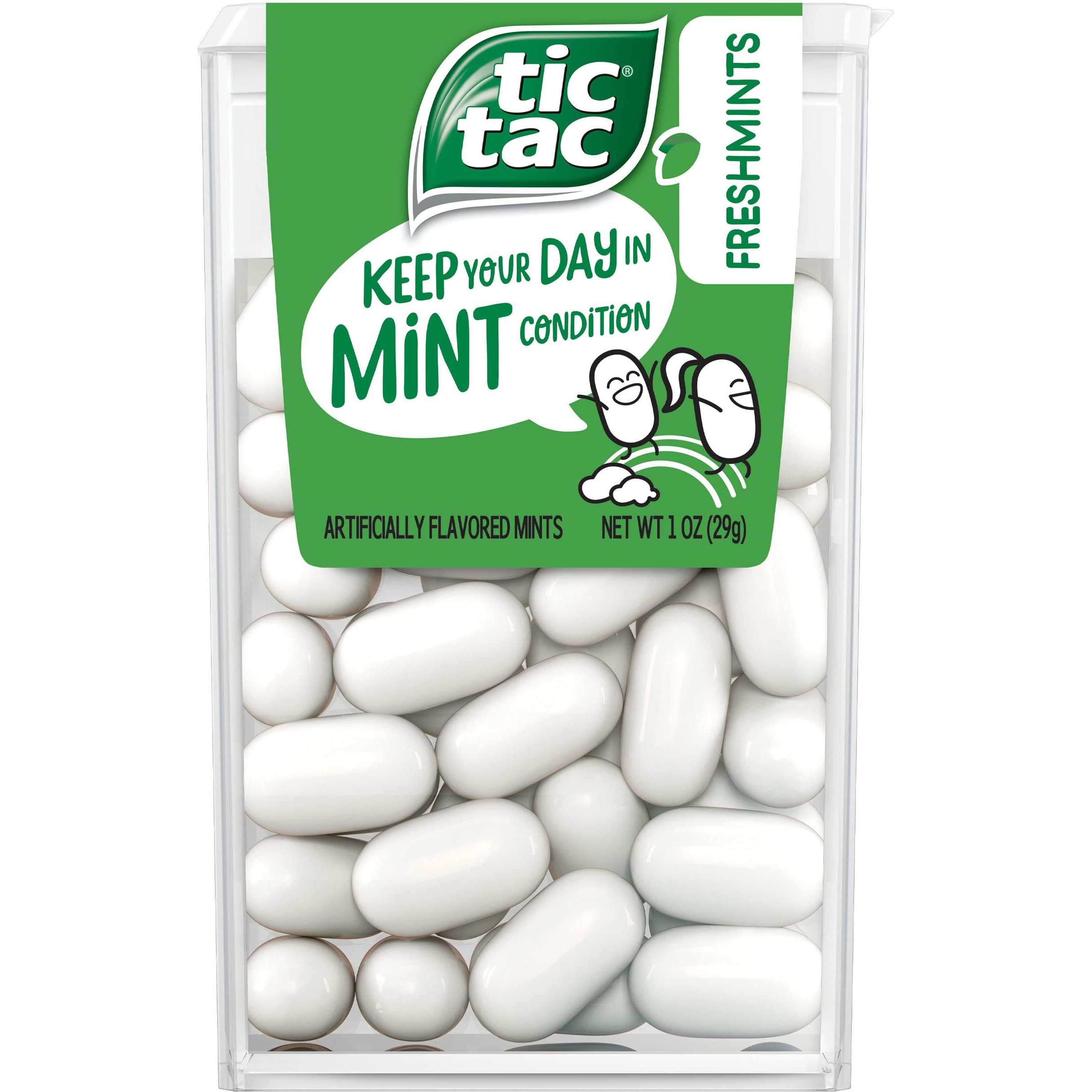 Tic Tac Freshmint Breath Mints, 1 Oz (24 Count)