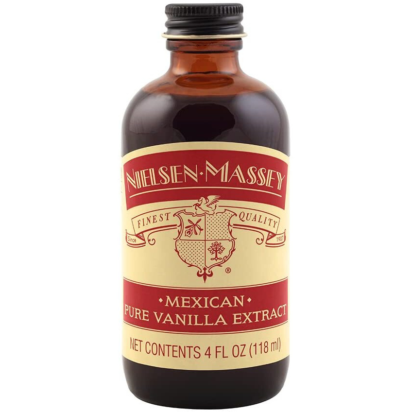 Nielsen-Massey Mexican Pure Vanilla Extract For Baking And Cooking, 4 Ounce Bottle