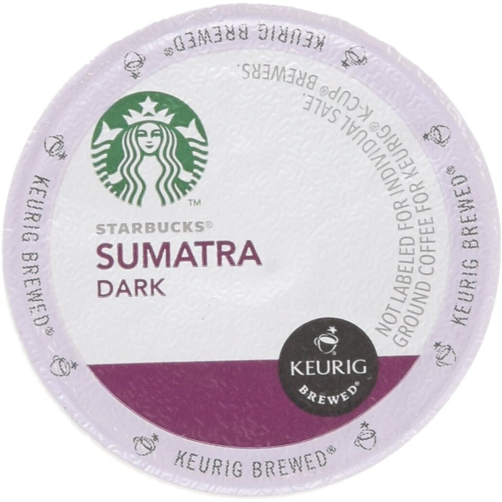 Starbucks Coffee K-Cup Pods, Sumatra, 24 Count (Pack Of 2)