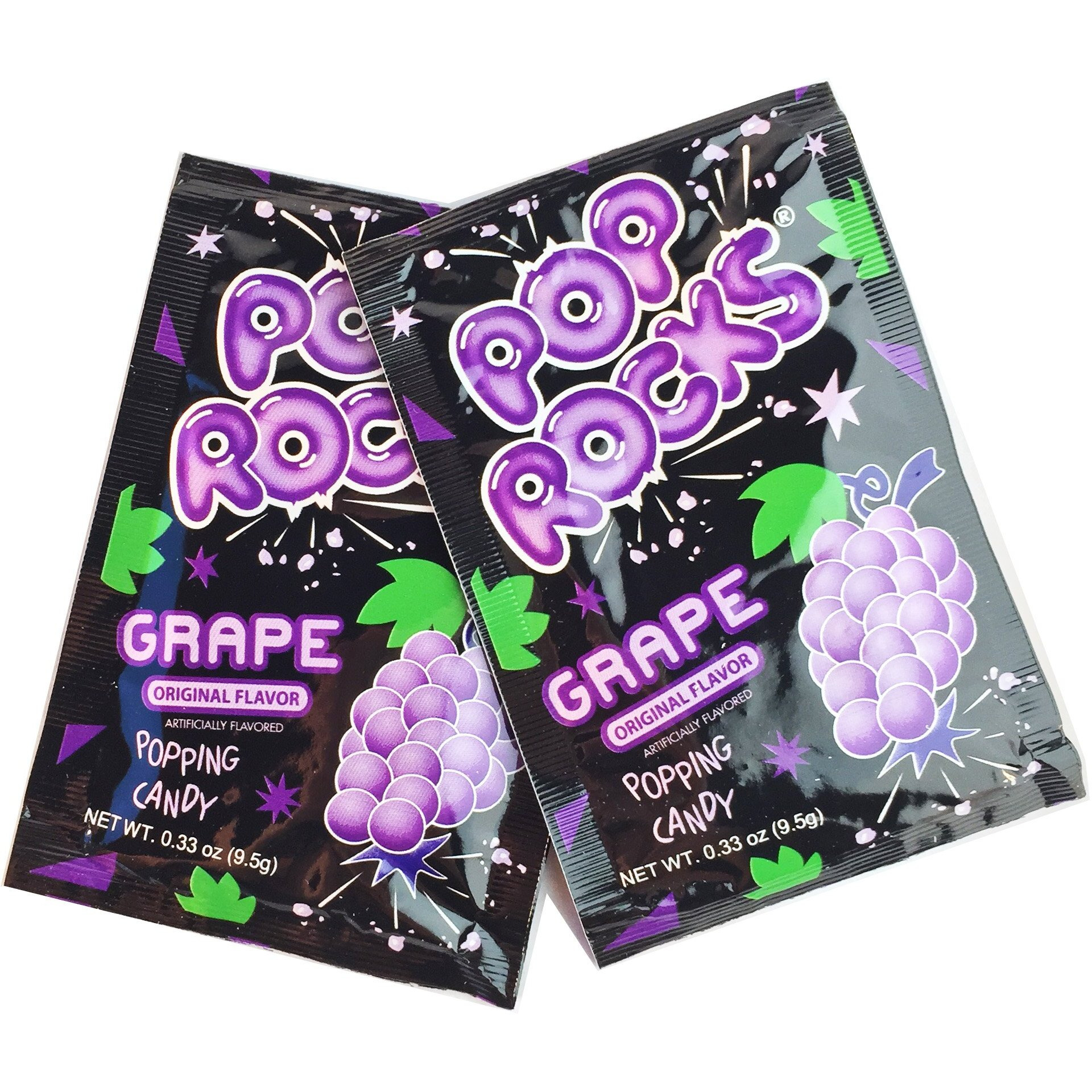 Pop Rocks Popping Candy, Grape, 0.33 Oz, 24 Count
