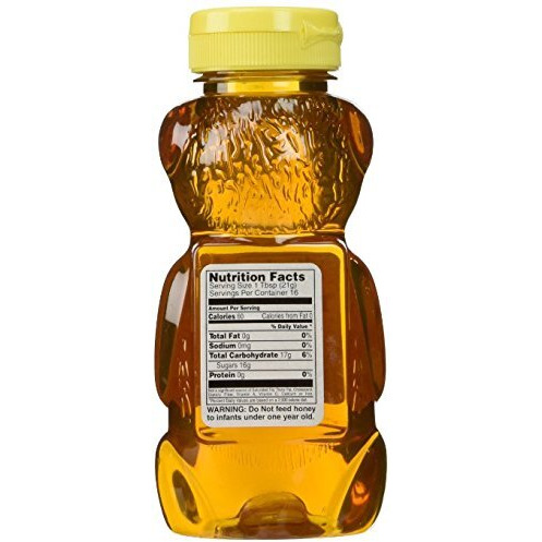 Gunter's Pure Clover Honey Bears - 12 Oz (Pack Of 6)