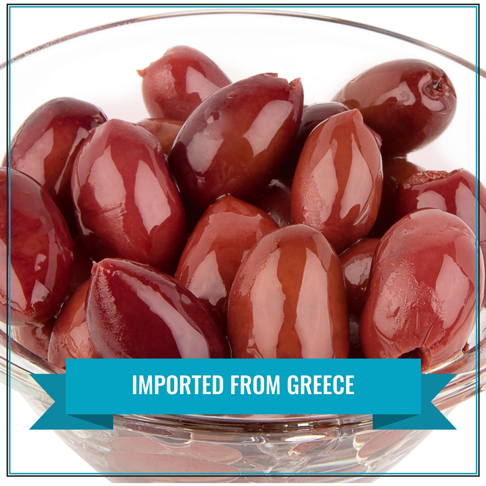 Krinos Whole Kalamata Jumbo Olives 4.4 Lb