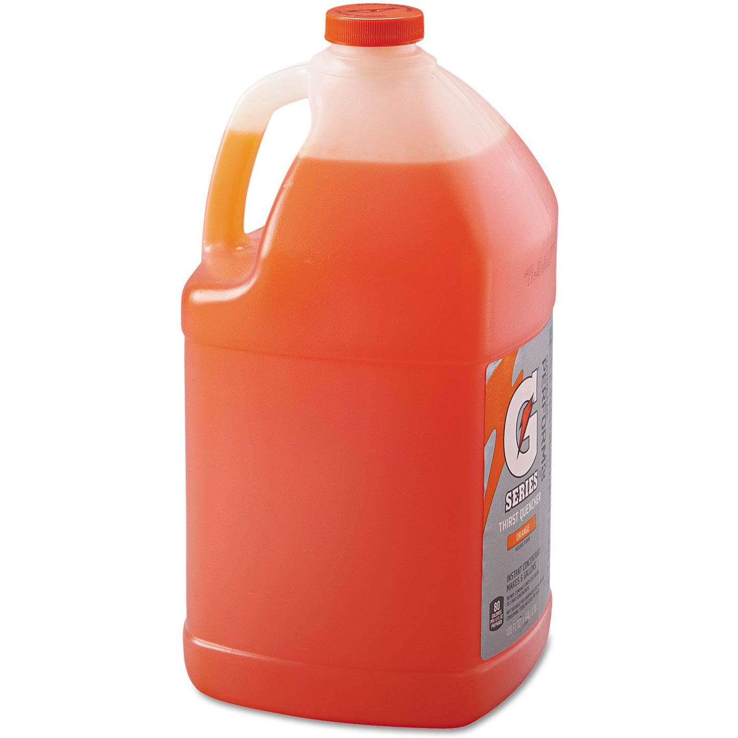 Gatorade 03955 Liquid Concentrates, Orange, 1 Gal, Jug (Pack Of 4)