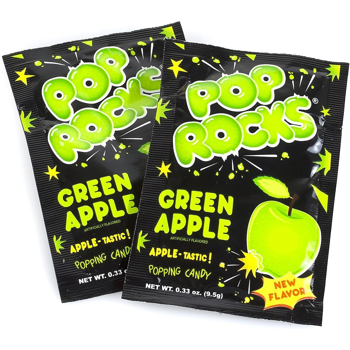Pop Rocks Green Apple Hard Candy, 0.33 Oz., 24 Pieces (209-00255)