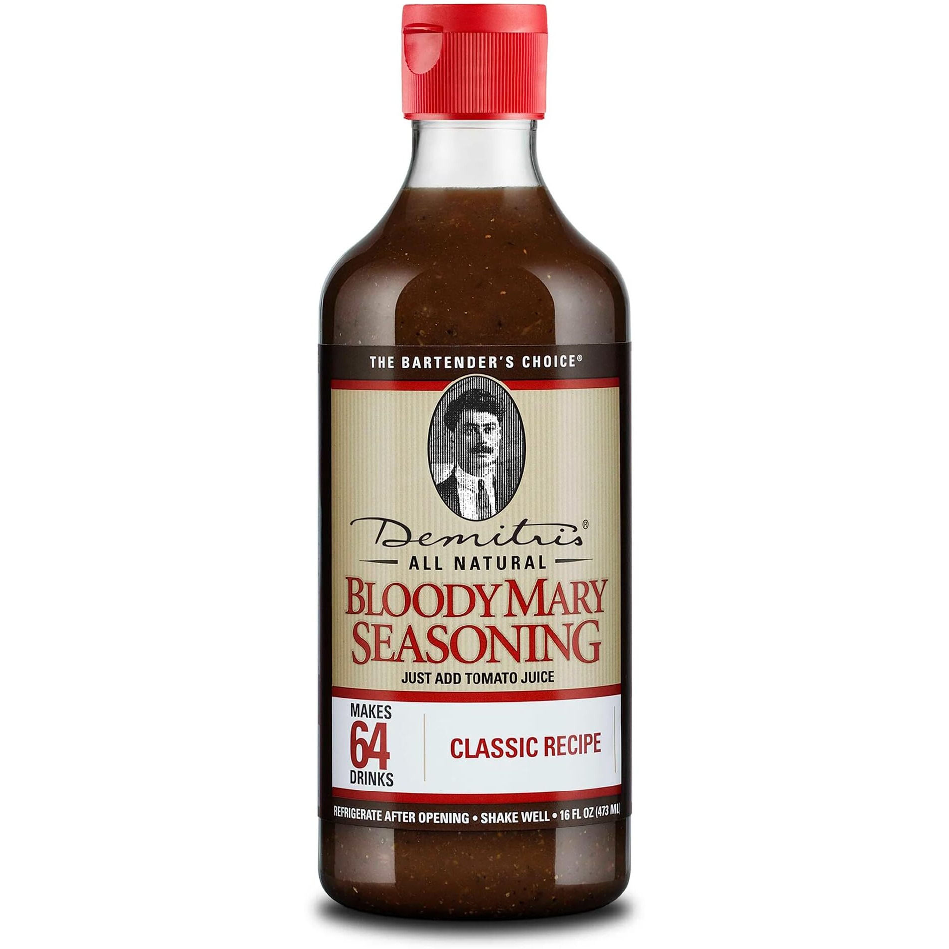 Demitri's Classic Bloody Mary Seasoning Mix - 16 Oz