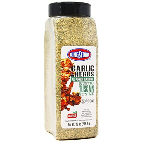 Kingsford Badia Garlic & Herbs All-Purpose Seasoning, 25 Oz