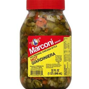 Marconi Giardiniera Hot, 32 Oz