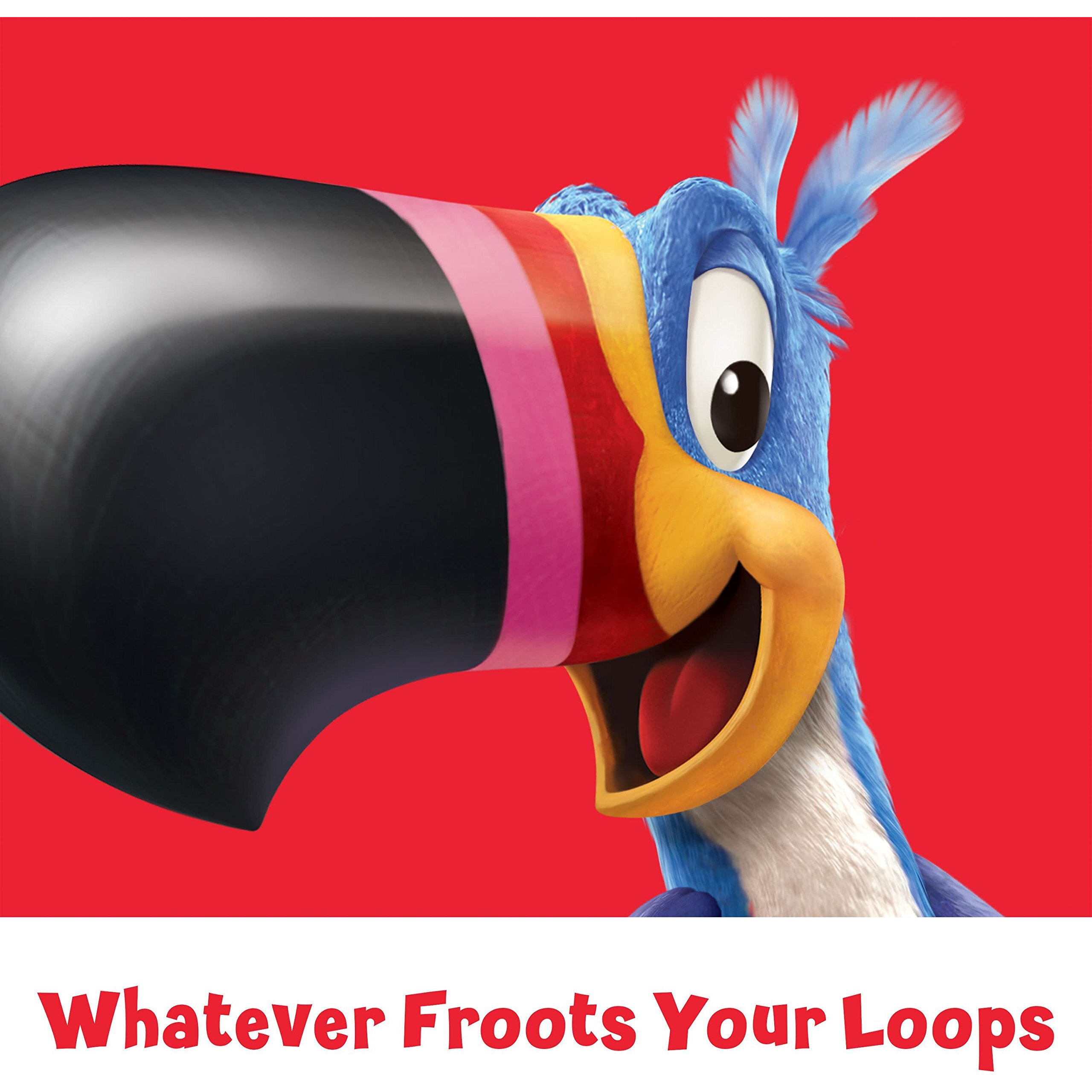 Kellogg's Froot Loops, Breakfast Cereal, Original, .75Oz (96 Count)