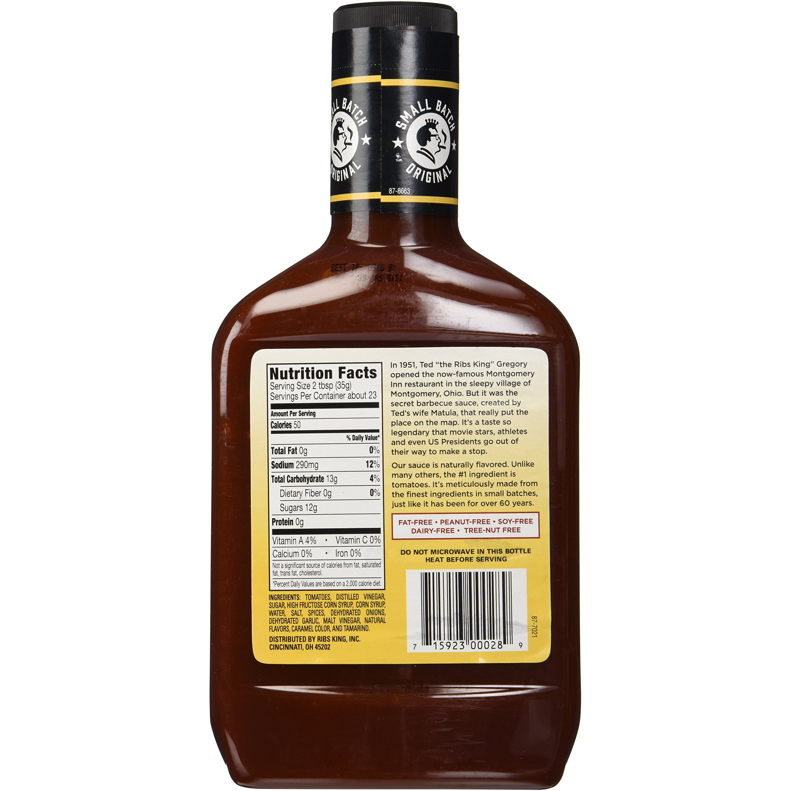Montgomery Inn Barbecue Sauce (3 Pack 28Oz Each)