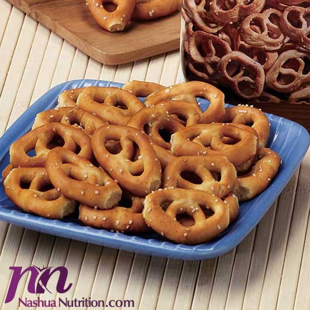 Weight Loss Systems Protein Pretzel Twists, 12G Protein, Low Calorie, Low Fat, Low Carb, High Fiber, Kosher, Keto Diet Friendly, Ideal Protein Compatible, 7 Single Serving Bags