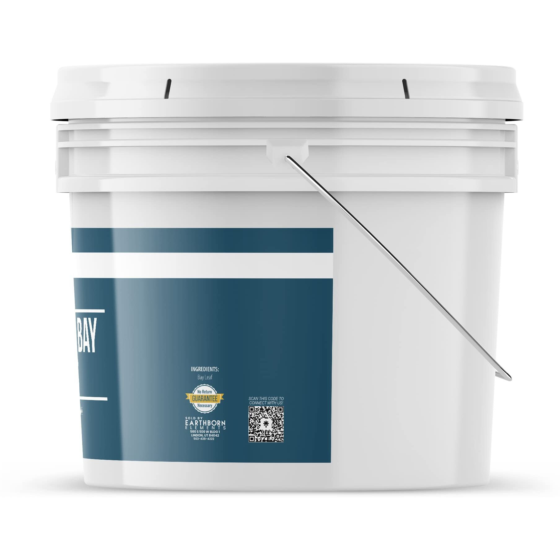 Earthborn Elements Whole Bay Leaves 1 Gallon Bucket, Savory, Bulk Size
