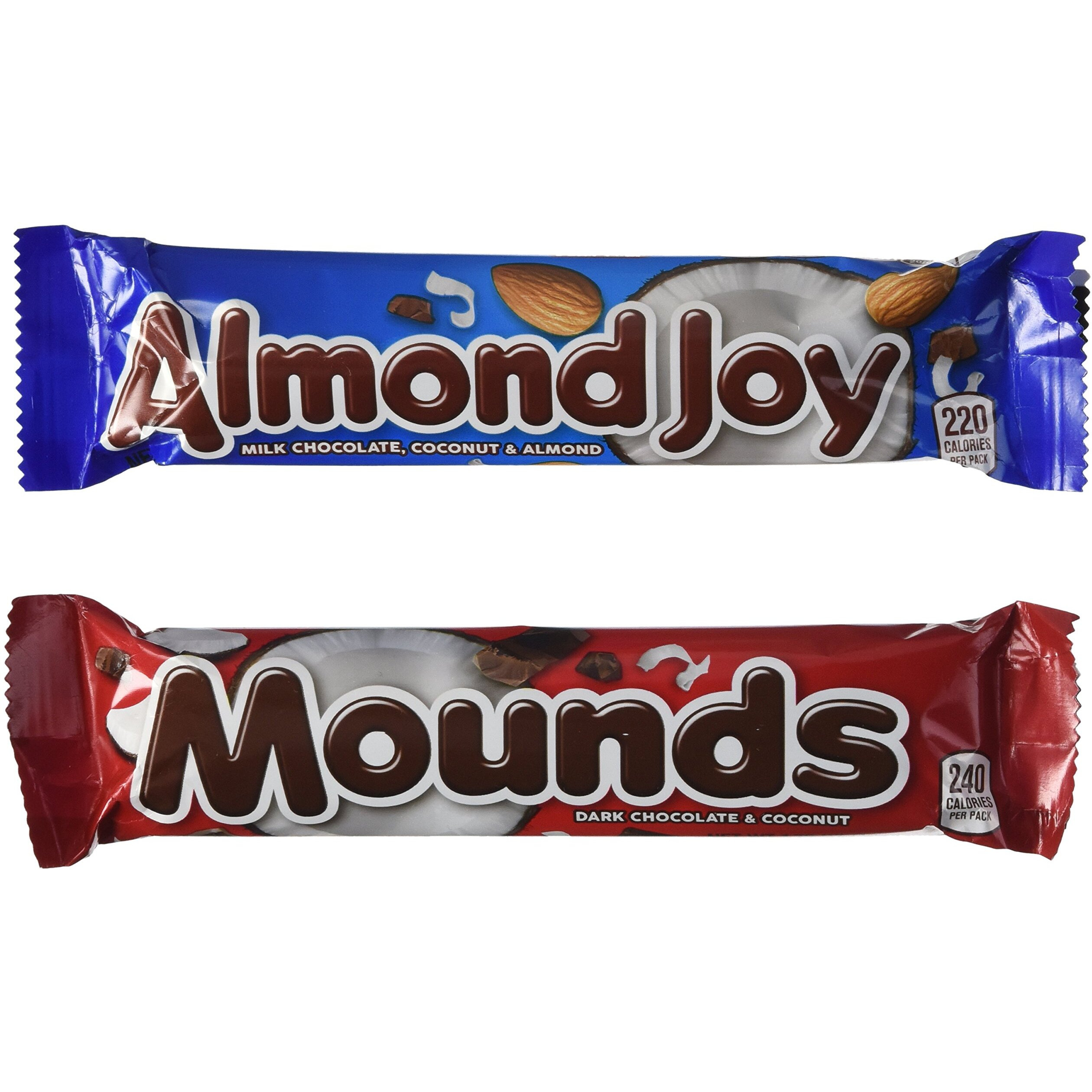 Almond Joy And Mounds, 24 Bar Variety Pack, 8.3 Ounce
