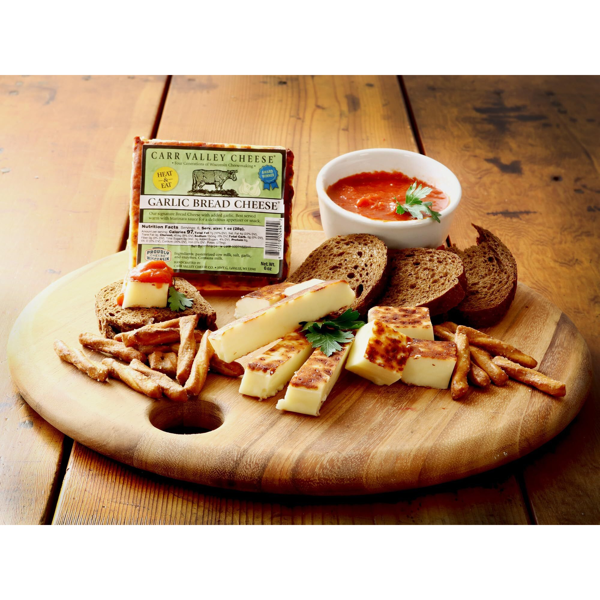 Garlic Bread Cheese Carr Valley 3 Pack