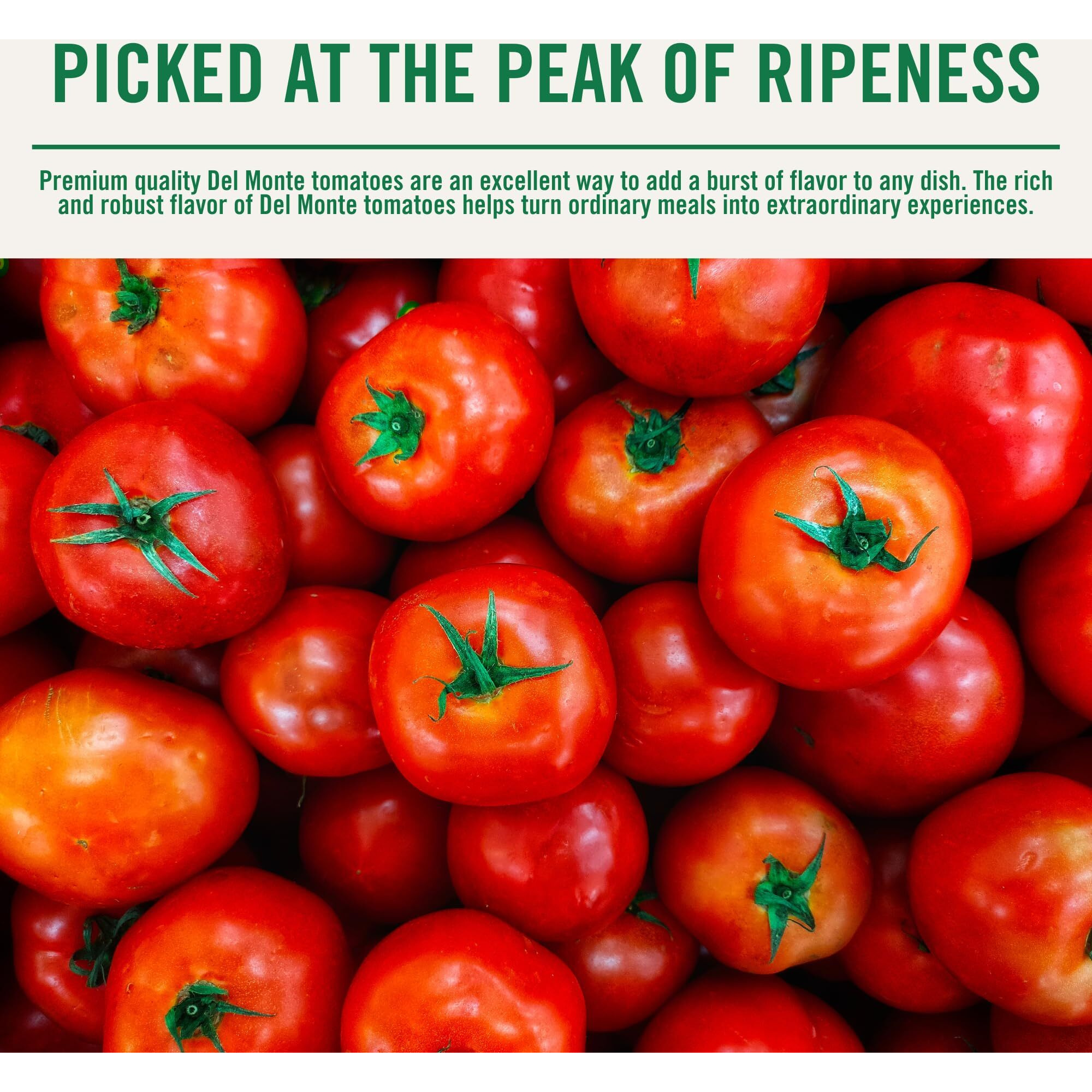 Del Monte Petite Canned Hot Diced Tomatoes With Jalapeno And Habanero, 14.5 Ounce (Pack Of 12)