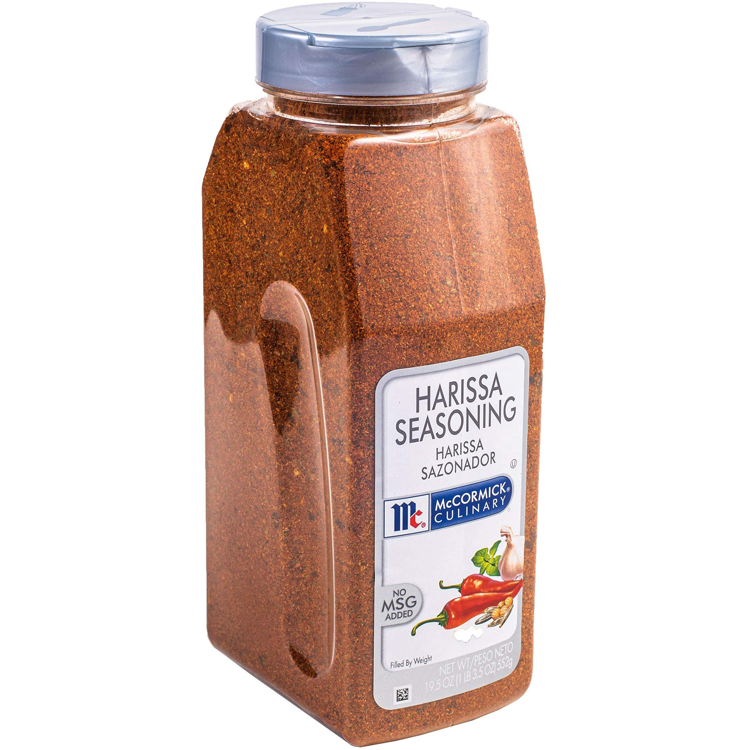 Mccormick Culinary Harissa Seasoning, 19.5 Oz - One 19.5 Ounce Container Harissa Seasoning Blend, Adds North African Flavor To Beef, Chicken, Lamb, Hummus, Wings And More