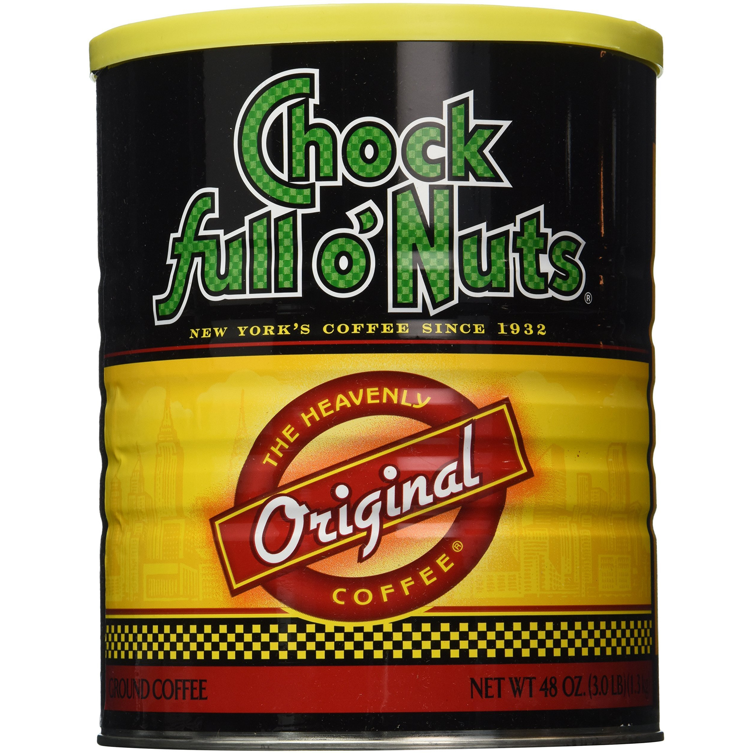 Chock Full O' Nuts Heavenly Original - 48 Oz. Pack Of 3