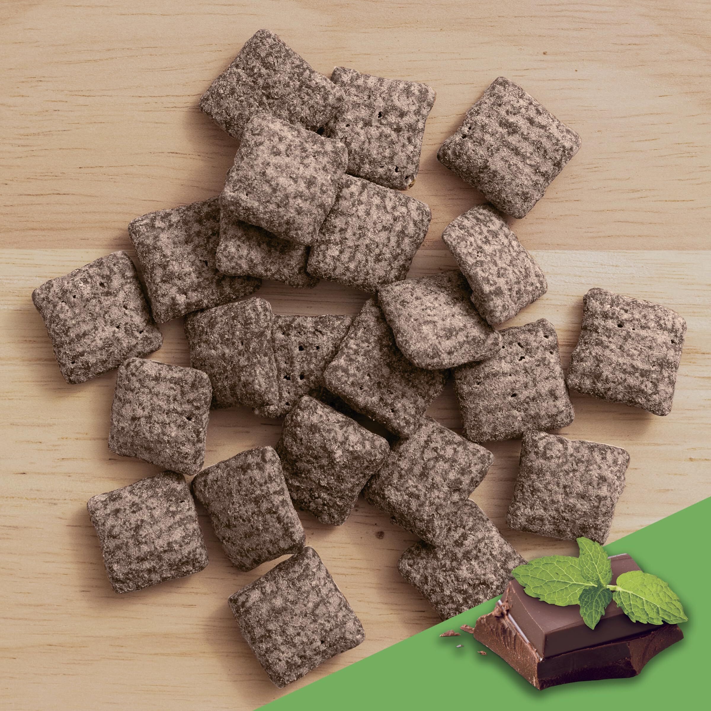 Chex Mix Muddy Buddies, Mint Chocolate, 4.5 Oz (Pack Of 7)