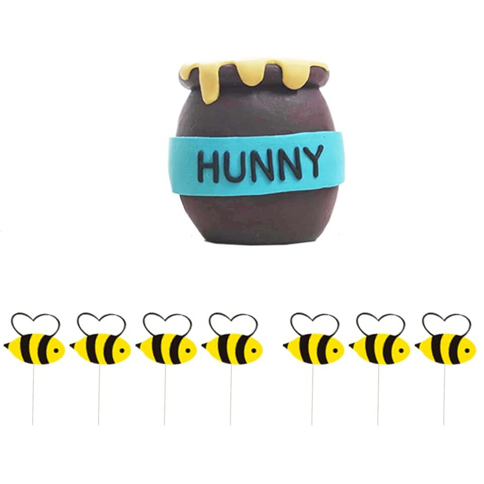 Honey Jar Cake Topper For Birthday Baby Shower