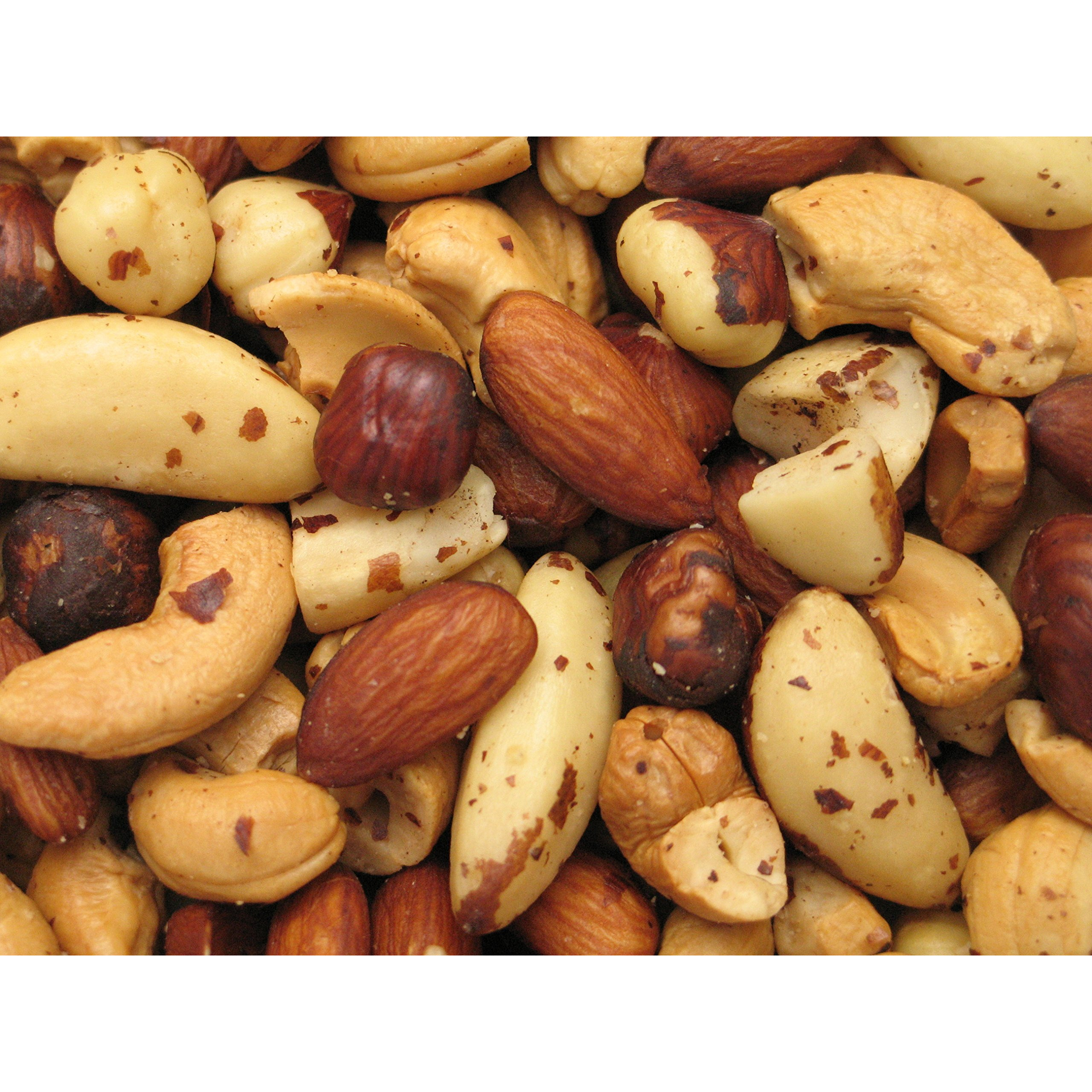 Yupik Deluxe Unsalted Mixed Nuts Without Peanuts, 2.2Lb, Pack Of 1
