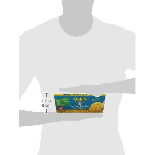Annie's Real Aged Cheddar Microwave Mac And Cheese With Gluten Free Pasta Cups, 2 Ct, 4.02 Oz (Pack Of 6)