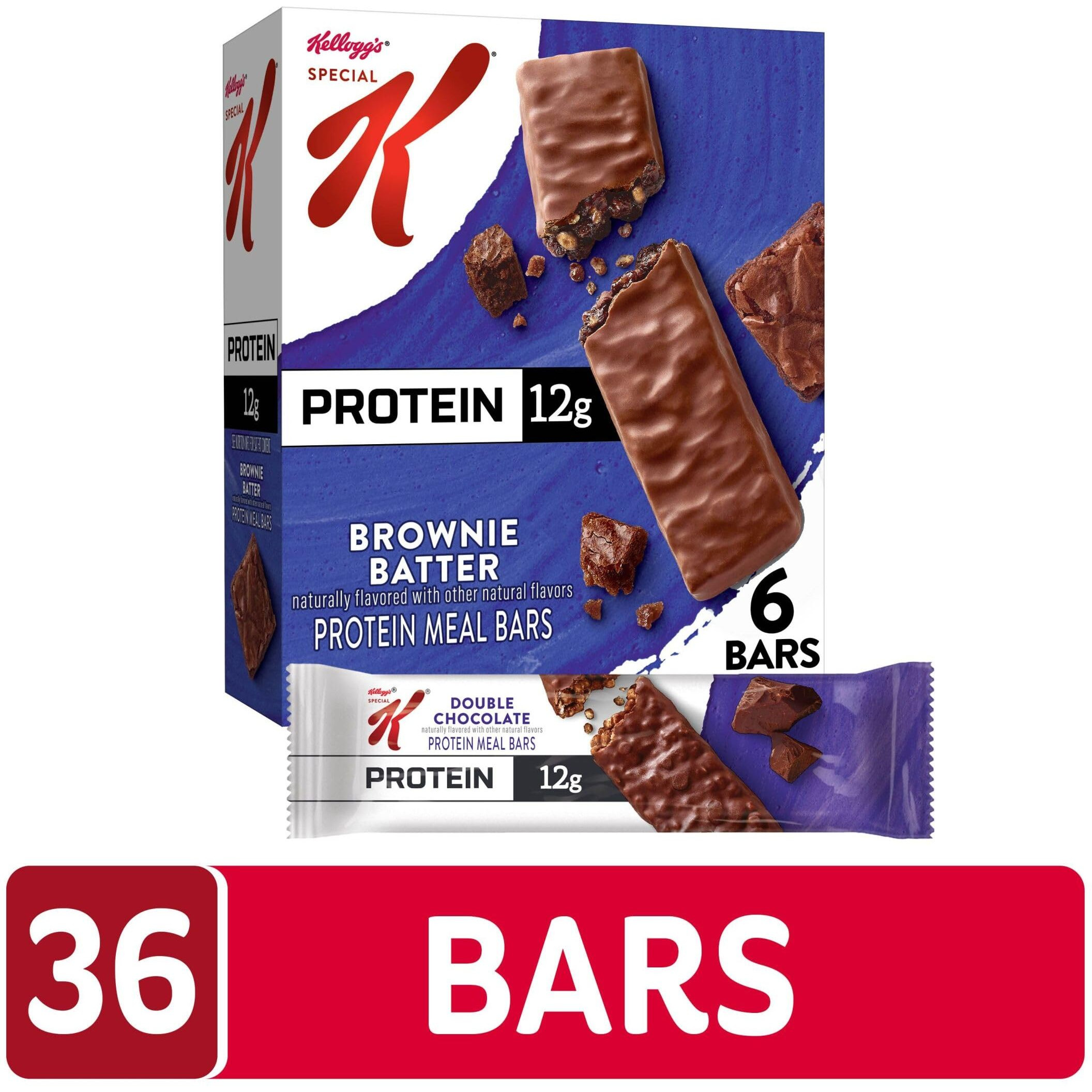 Special K, Protein Meal Bars, Double Chocolate, 9.5Oz (6 Count)