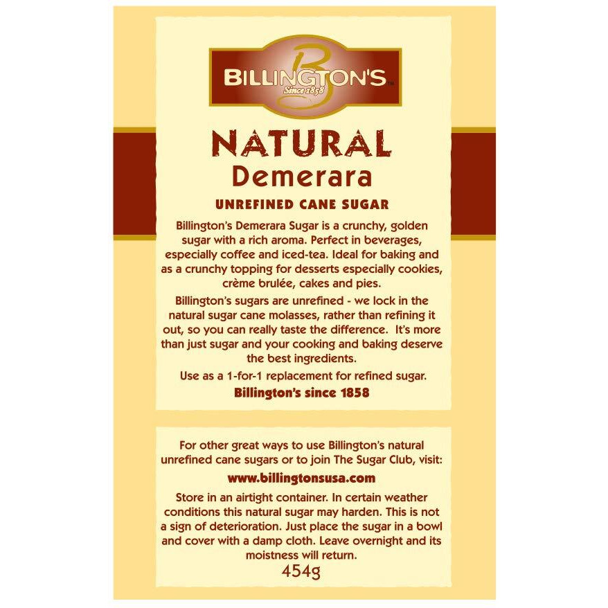 Billington's Natural Demerara Unrefined Cane Sugar, 100 Count (Pack Of 10)