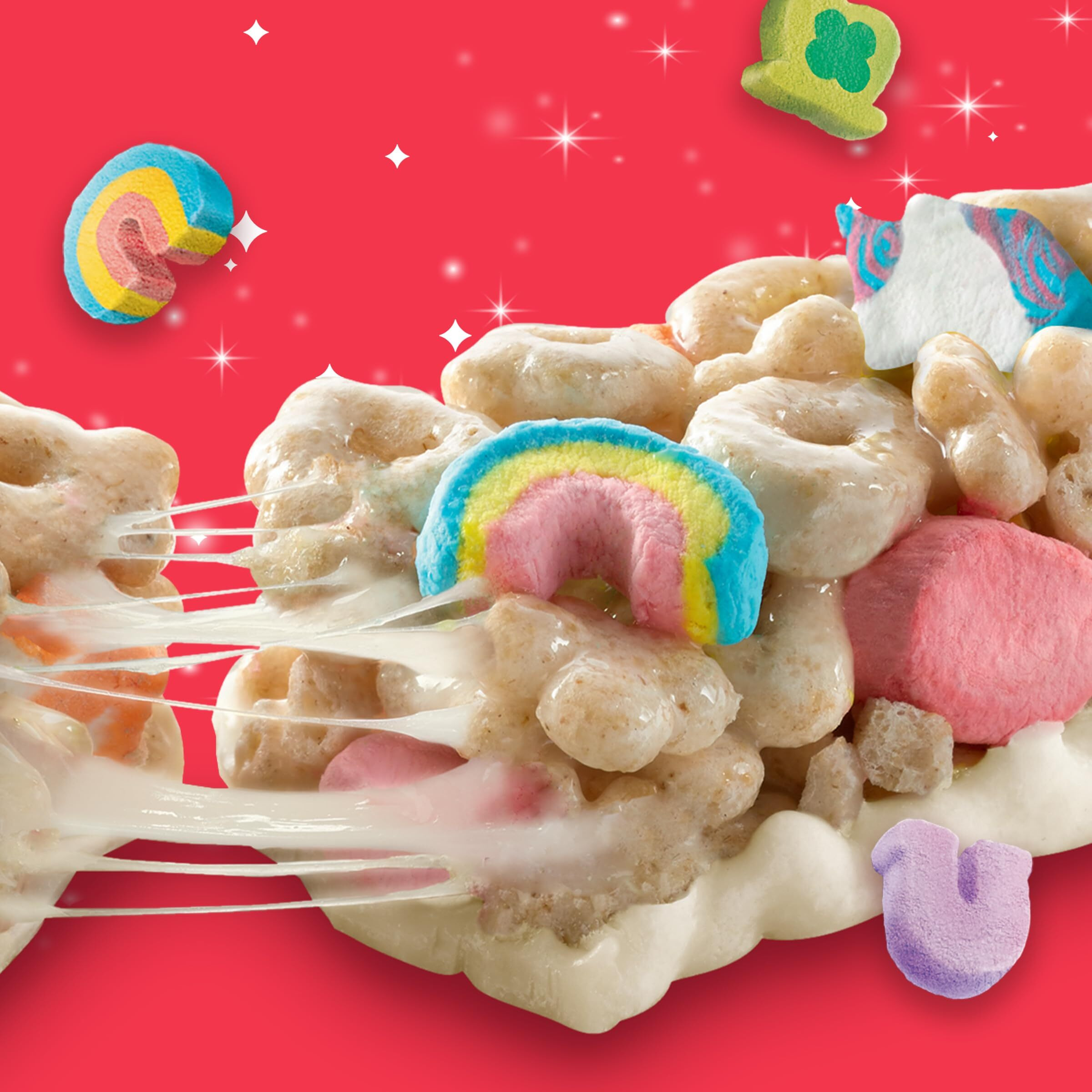 Lucky Charms Breakfast Cereal Treat Bars, Snack Bars, 6.8 Oz, 8 Ct (Pack Of 6)
