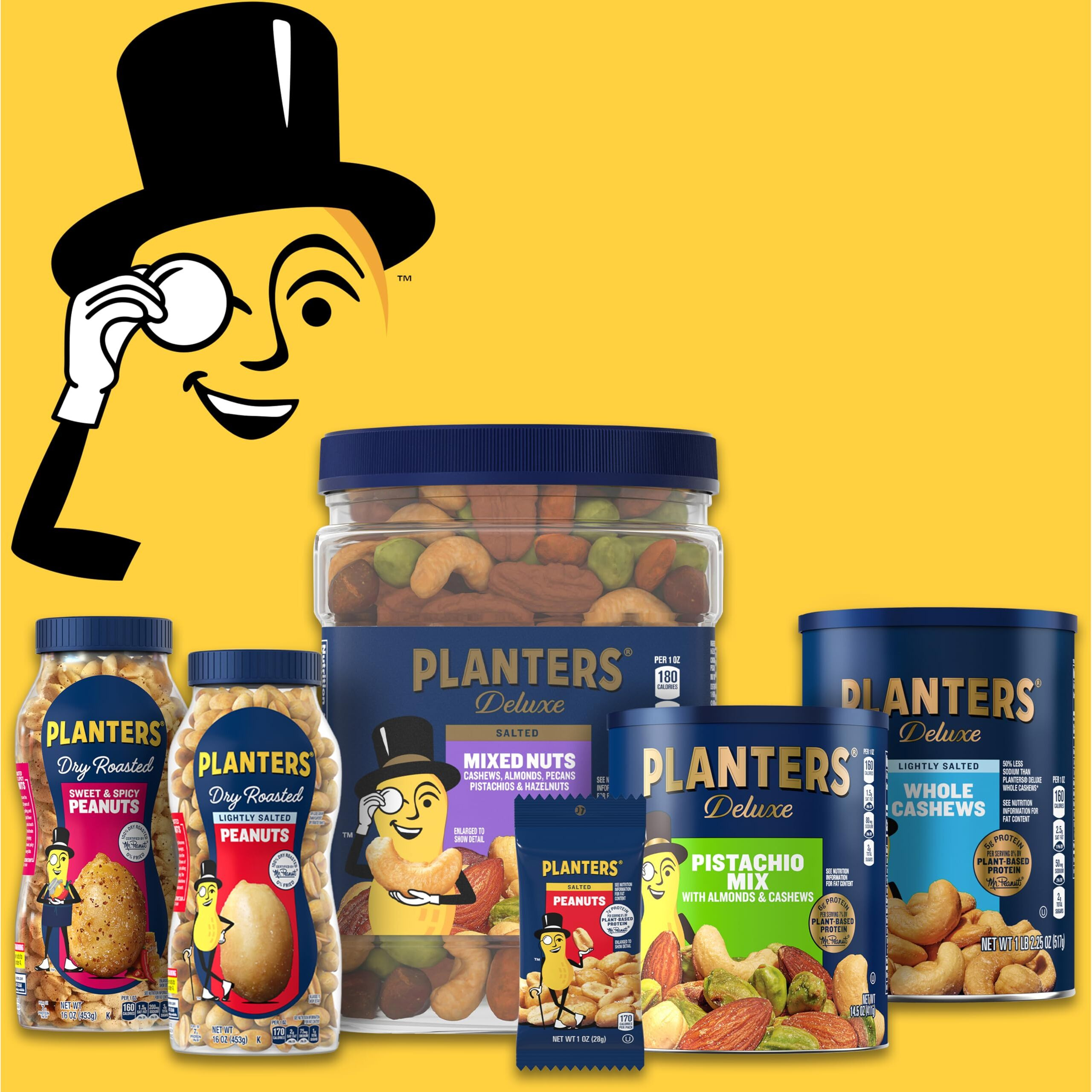 Planters Hot Chipotle Peanuts (12 Ct Pack, 6 Oz Packs)