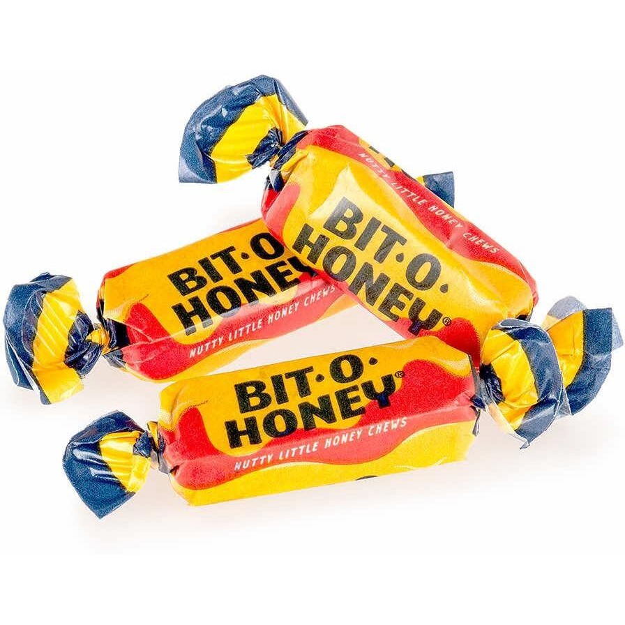 Bit O Honey Retro Candy 2Lbs (About 136 Pieces) Bulk 32 Oz Bag Fresh & Tasty Honey Almond Candy Packed By Snackadilly