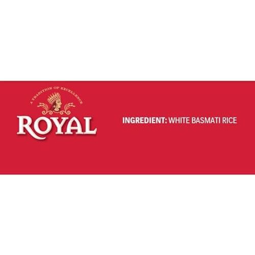 Authentic Royal Basmati Rice, 15 Pound Bag, White