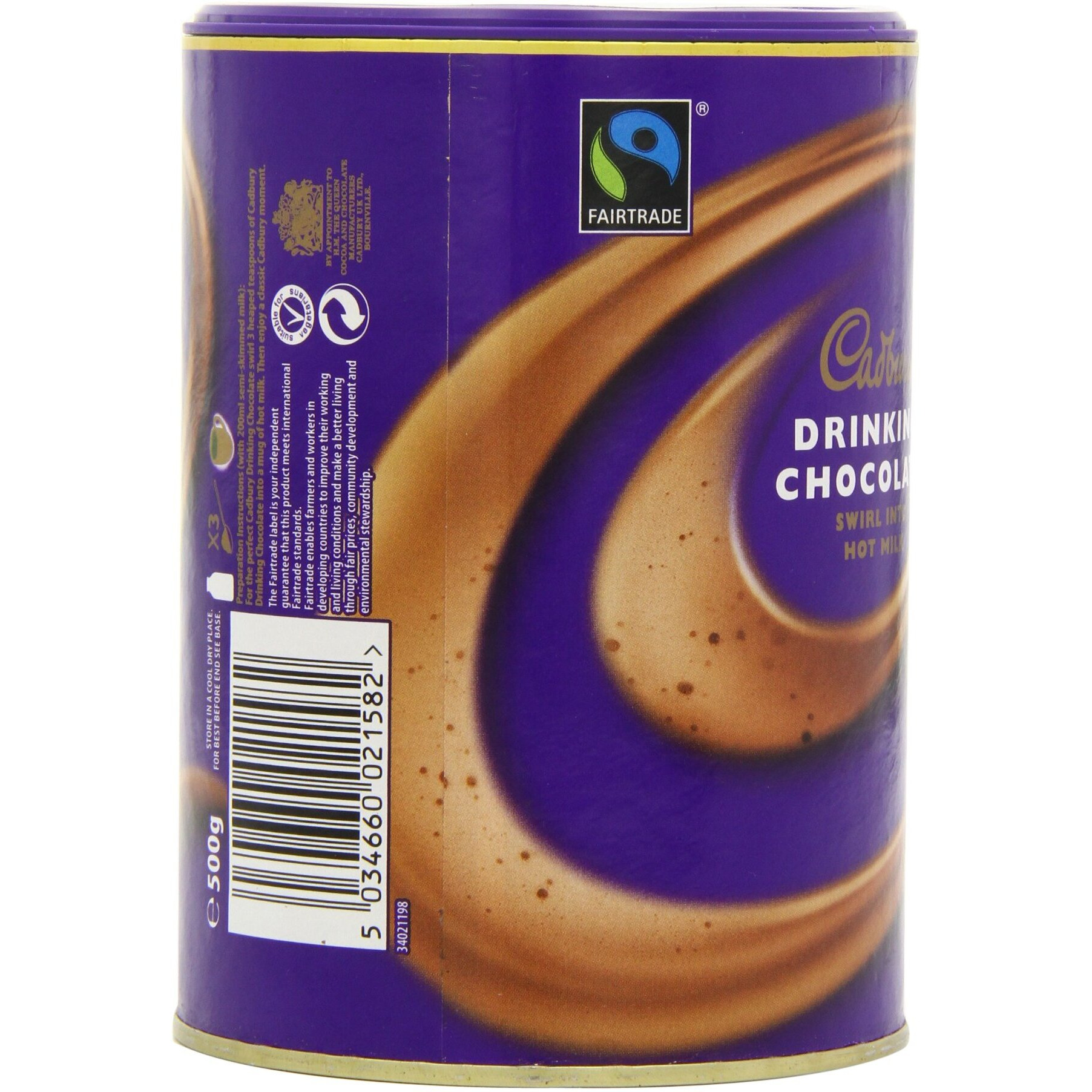 Cadbury Drinking Hot Chocolate 500 G (Pack Of 3)