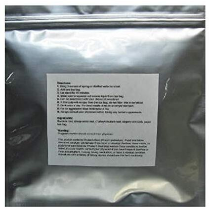 Essiac Tea Bags 25% Sheep Sorrel Root Organic Certified 20 Tea Bags