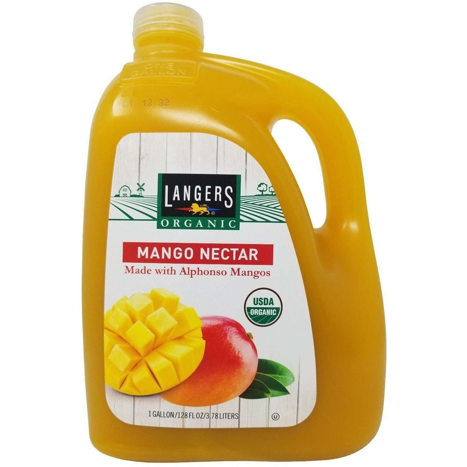 Langers Organic Mango Nectar (Net Wt 128 Fl Oz),, ()