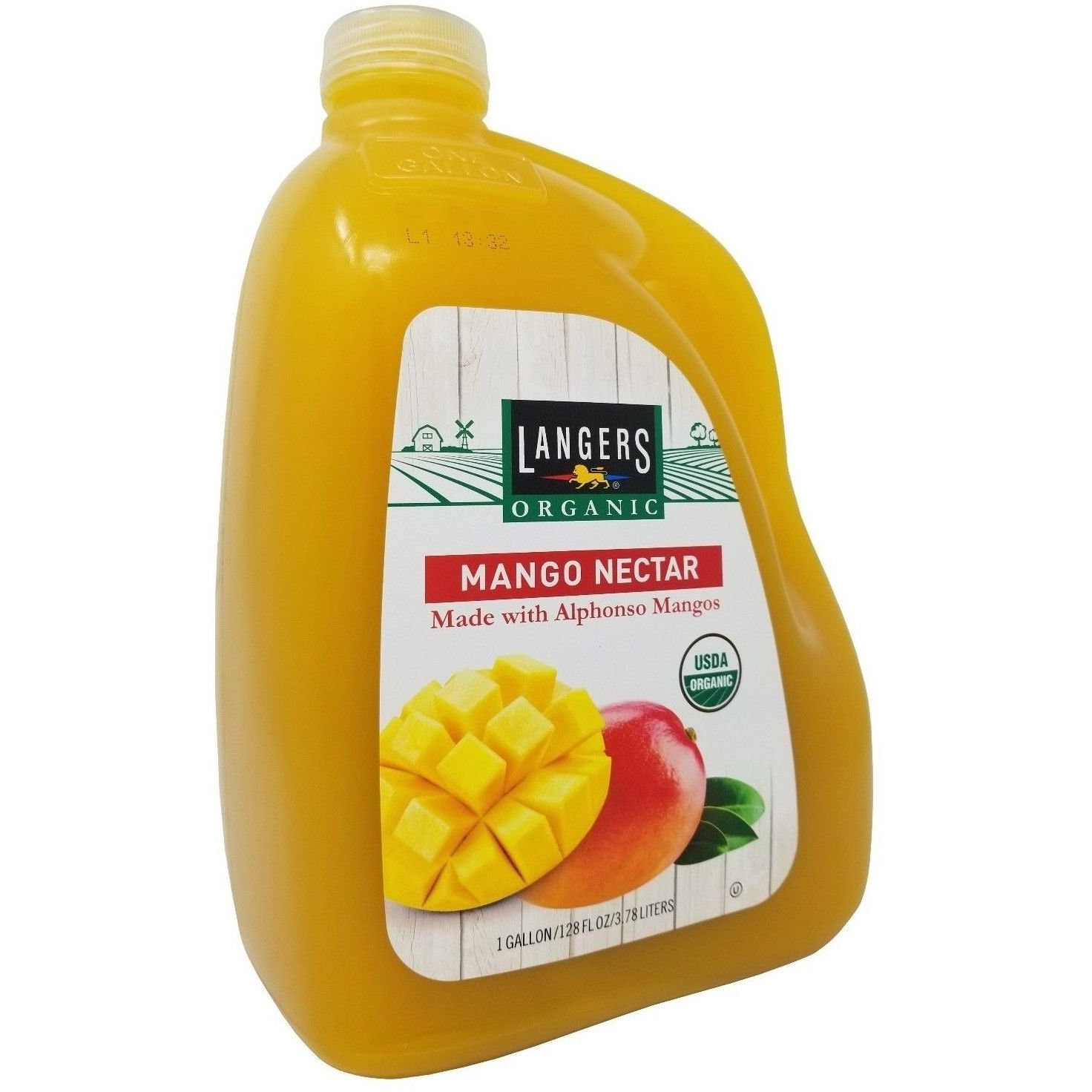 Langers Organic Mango Nectar (Net Wt 128 Fl Oz),, ()